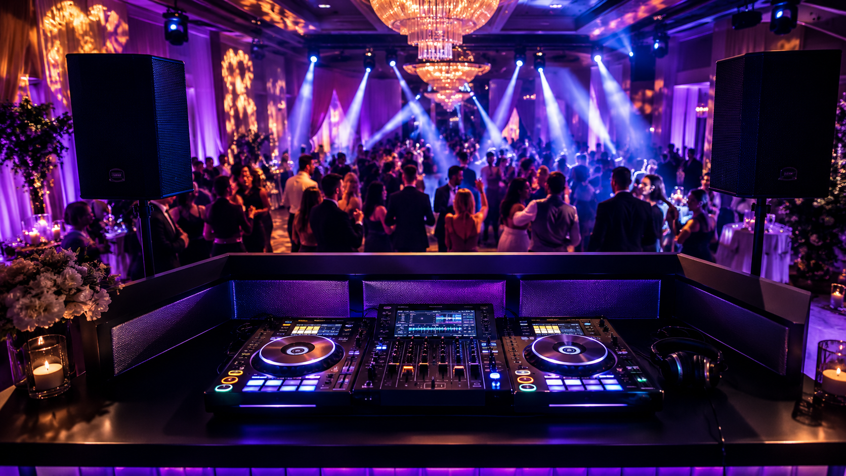 Denard Productions DJ performing