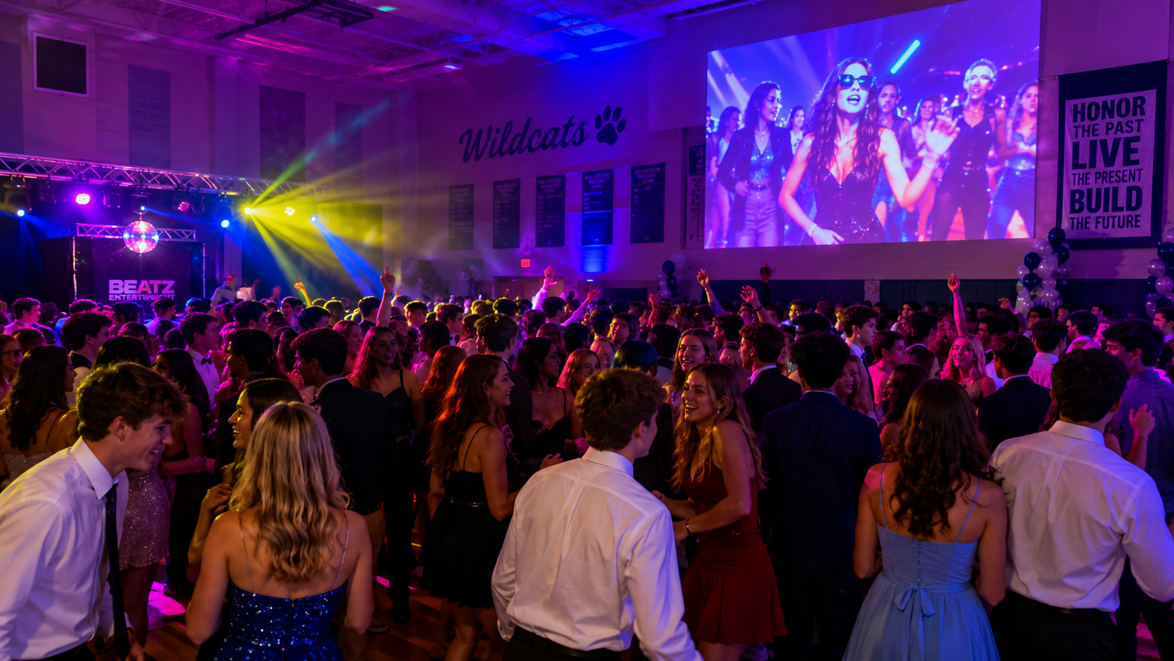 School dance DJ